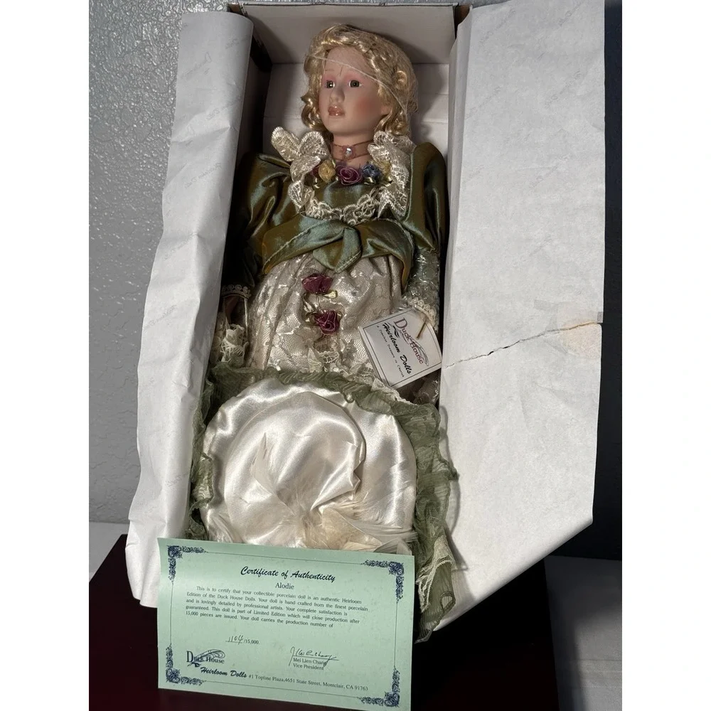 Duck House Heirloom Doll